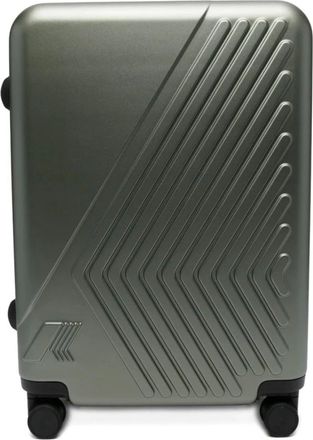 K-Way K-Way, Cabin Bags, male, Green, Size: ONE SIZE Cabin Trolley Small