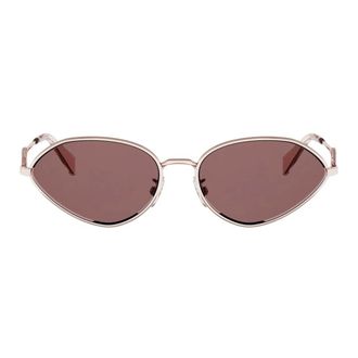 Celine Celine - Wired Cat-Eye Zonnebril - Dames - Accessoires - Geel - Maat: ONE Size