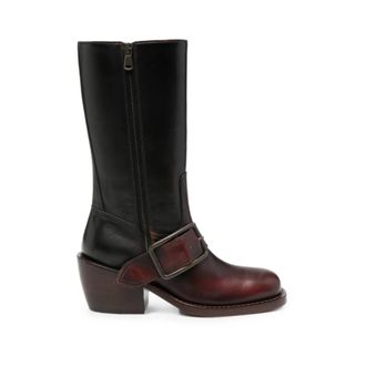 Dries Van Noten Dames, Schoenen, Rood, Maat: 40 EU Leer