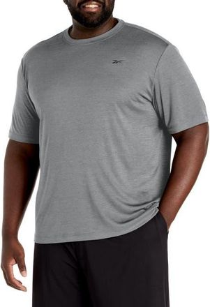 Reebok Big & Tall ID Train Melange Performance Tee in Grey 3 at Nordstrom, Size 3X Big