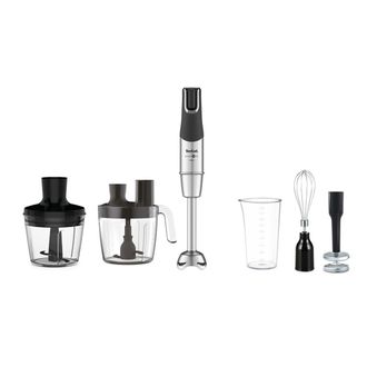 T-fal Infiny Force Pro Batidora Negra Acero Inoxidable