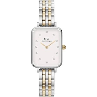 Daniel Wellington Watches, female, Gray, Size: ONE SIZE Quadro Lumine 5-Link