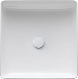 Laufen Laufen - Living Lavabo Cuadrado, Sin Agujero Para Grifo, Sin