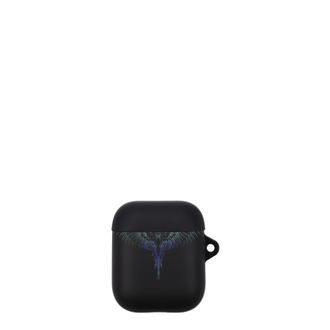 Marcelo Burlon Cadeau-idee&euml;n Airpods Case Herens Siliconen Zwart