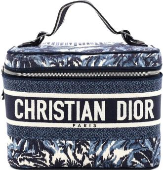 Dior DiorTravel Vanity Case Oblique Canvas pouch - Blauw