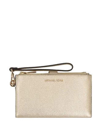 Michael Michael Kors Adele double zip wristlet - Gold