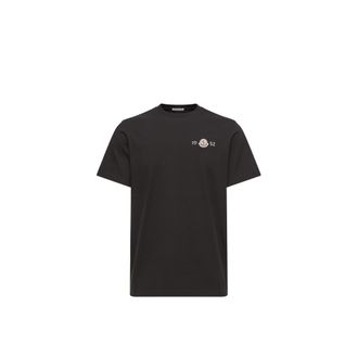 Moncler Moncler Logo Cotton T-shirt, Men, Black, Size: 3xl