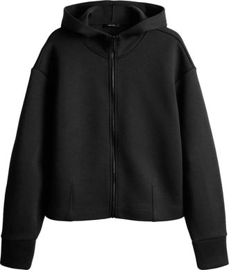 OPUS Dames, Sweatshirts & Hoodies, Zwart, Maat: L