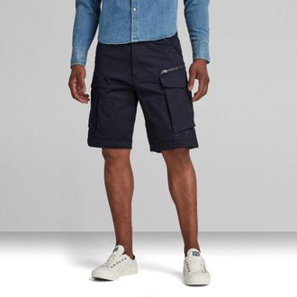G-Star Mens G-Star RAW Rovic Relaxed Short - Navy Cotton - Size 29 (Waist)