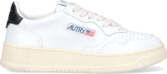 Autry Medalist Low Sneakers, In White Leather