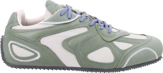 Axel Arigato Muted Green Slow Runner Sneakers
