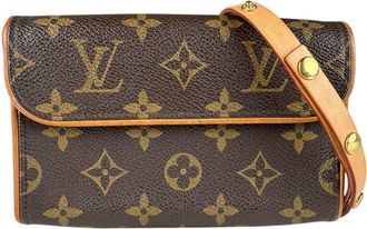 Louis Vuitton Brown Monogram Monogram Fanny Pack Pochette (Pre-Owned)