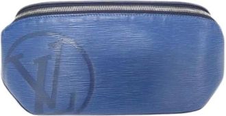 Louis Vuitton Pre-owned Belt Bags, female, Blue, Size: ONE SIZE Pre-owned Epi Bum Bag