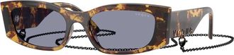 Vogue Eyewear Vo 5655Su Zonnebrillen - Dames - Zonnebrillen - Bruin - 53 MM - Accessoires