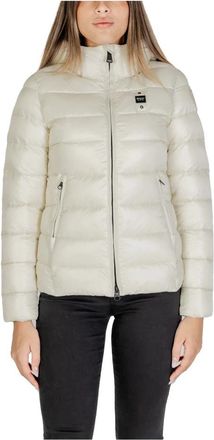 Blauer Damesjassen en Mantels Collectie - Dames - Winterjassen - Wit - XL - Jassen