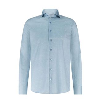 State of Art Heren, Overhemden, Blauw, Maat: 3XL Satijn