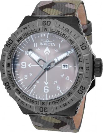 Invicta Coalition Forces Quartz Khaki Dial Mens Watch 49512