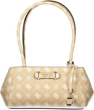 Guess Beige Polyurethane Women Womens Handbag