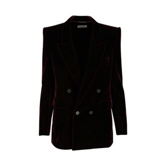 Saint Laurent Mujer, Chaquetas, Negro, Talla: M