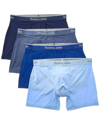Tommy John Set Of 4 Micro Stretch 4In Boxer Brief