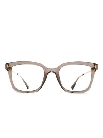 Mykita square-frame glasses - unisex - Acetate - 48 - Gold