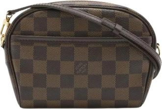 Louis Vuitton Pre-owned Damier Pochette - Dames - Vintage Schoudertas - Bruin - ONE Size - Vintage