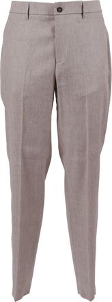 PESERICO Tailored Straight Leg Straight-Leg Pants