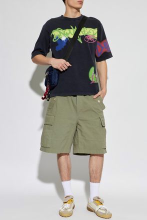 Dsquared2 Cargo Shorts, Mens, Green