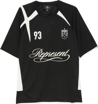 Represent Star Football Logo-print T-shirt