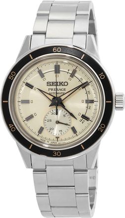 Seiko Presage Automatic Beige Dial Mens Watch SSA447J1