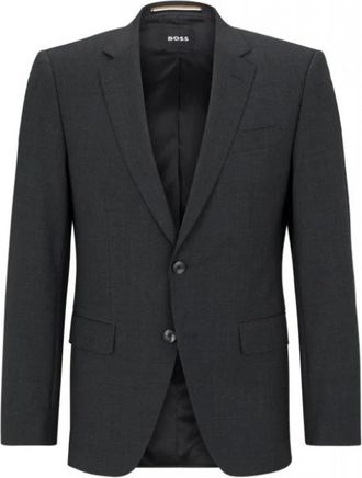 HUGO BOSS Hombre, Chaquetas, Gris, Talla: 2XL