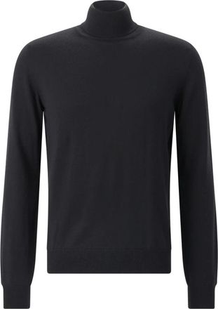 Gran Sasso Turtleneck Sweater - Heren - Coltruien - Zwart - M - Truien & Vesten