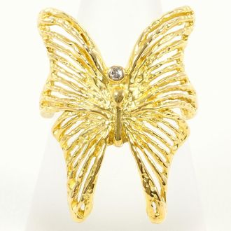 C&A Yellow Gold Yellow Gold (18K) Band Ring (Pre-Owned)