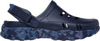 Skechers Casual klompen voor heren van Creston met schuimzool en plateauzool (Marine)