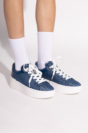 Michael Michael Kors Dottie Platform Sneakers, Womens, Navy Blue