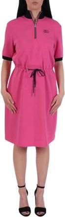 Karl Lagerfeld Cady Jurk - Dames - Casual kleedjes - Roze - S - Kleedjes