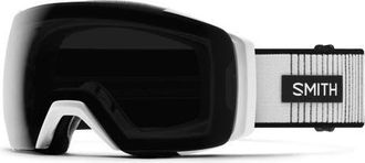 Smith I/O MAG ChromoPop XL Low Bridge Snow Goggles in White Fade Out /Sun Black at Nordstrom