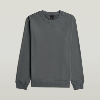 G-Star Logo Sweater - Grijs - Heren