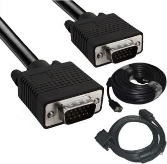 Trade Shop Trade Shop - Cavo Prolunga Vga 15 Pin Maschio Maschio Monitor Vga Per Monitor Metri Mt - -3 Mt