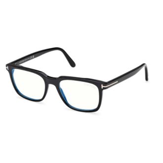 Tom Ford Glasses, unisex, Black, Size: 55 MM Butterfly Optical Frame