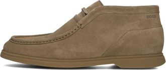 HUGO BOSS Schoenen, Heren, Beige, 40 EU, Wol, Beige Stijlvolle Schoenen voor Mannen