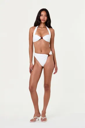 Nicholas Salina Bikini Bottom in Ivory at Nordstrom, Size X-Large