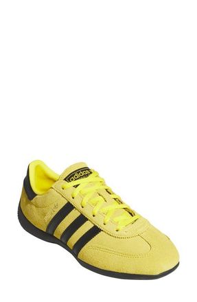 adidas Gazelle Indoor Sneaker in Yellow/Core Black/Gold Met. at Nordstrom, Size 9