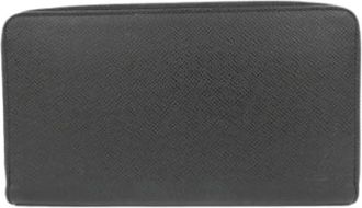 Louis Vuitton Pre-owned Wallets, male, Black, Size: ONE SIZE Pre-owned Long Wallet (bi-fold)