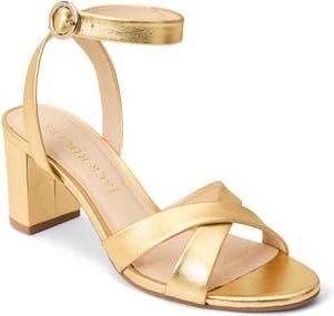 Jack Rogers Peri Ankle Strap Sandal in Gold at Nordstrom Rack, Size 7.5