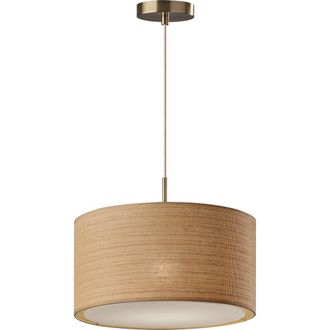 Adesso Harvest Large Pendant Light in Antique Brass at Nordstrom