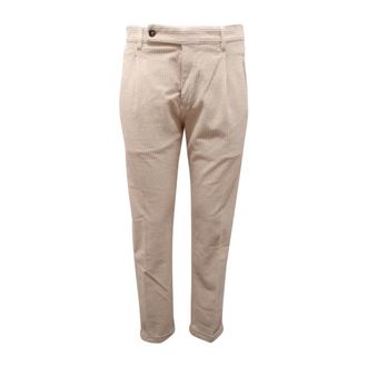 Berwick 1707 Chinos, male, White, XS, Velvet Retro Trousers