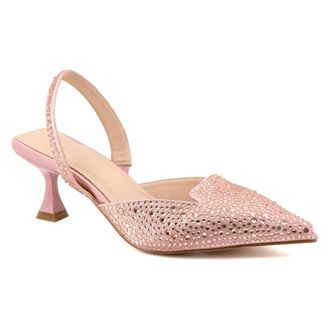 Twentyfourhaitch Slingback Pump - Dames - Schoenen - Roze - Maat: 37 EU
