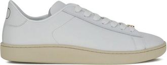 Valentino Garavani White Calf Leather Bos Taurus Low Top Mens Sneakers