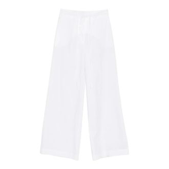 P.A.R.O.S.H. Wide Trousers - female - P.A.R.O.S.H. - Wide Trousers - White - XS - Trousers